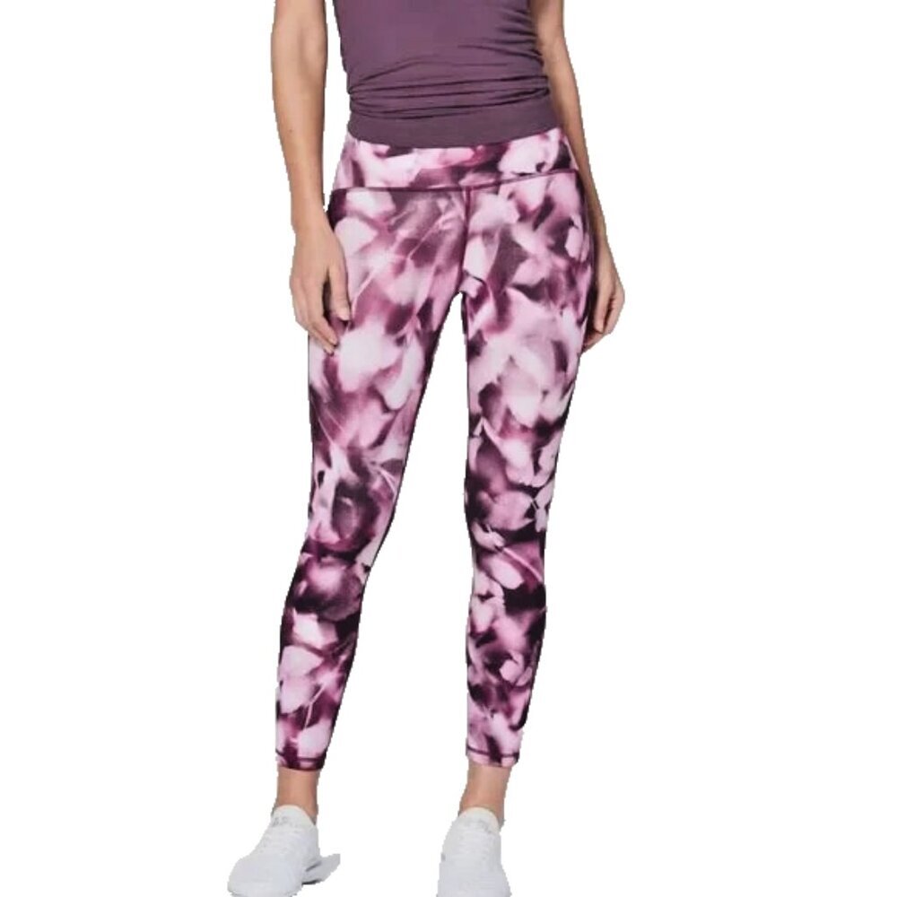 lululemon athletica Pink & Purple Tie-Dye Leggings